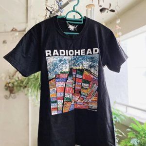 New Rare Radiohead Rock Band Music Fan Unisex T Shirt, Radiohead T-shirt